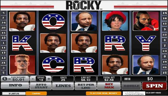 rocky slot