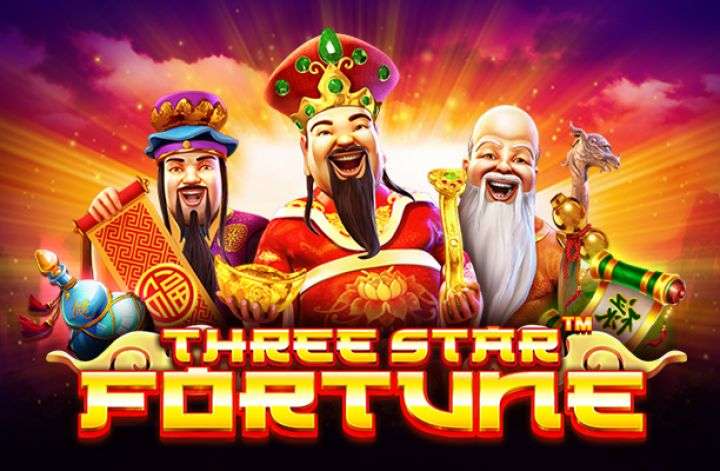 three star fortune slot game image