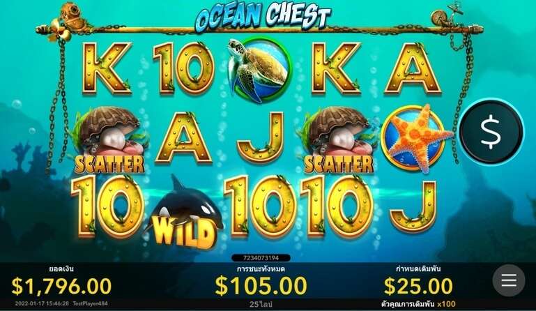 ocean chest slot game