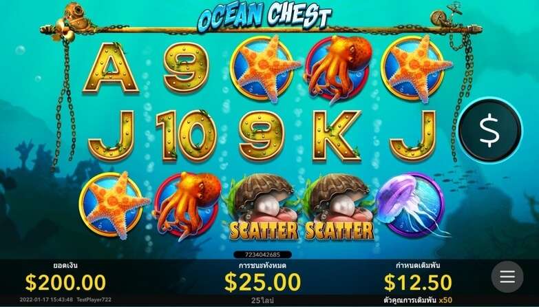 ocean chest slot game