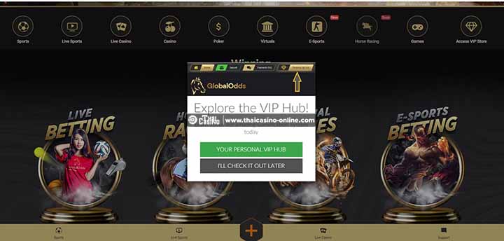 Globalodds VIP Hub