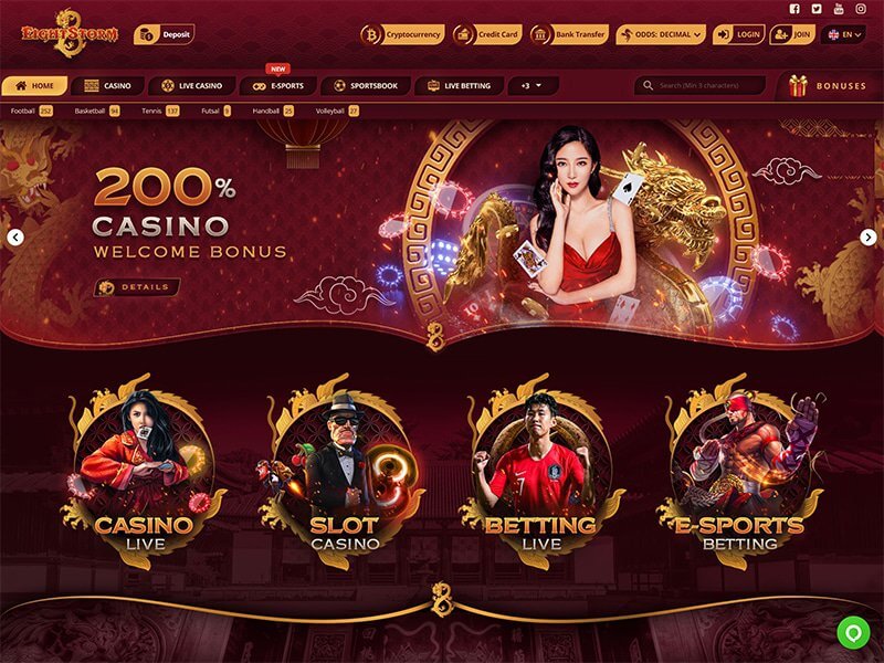 Eightstorm Casino Games